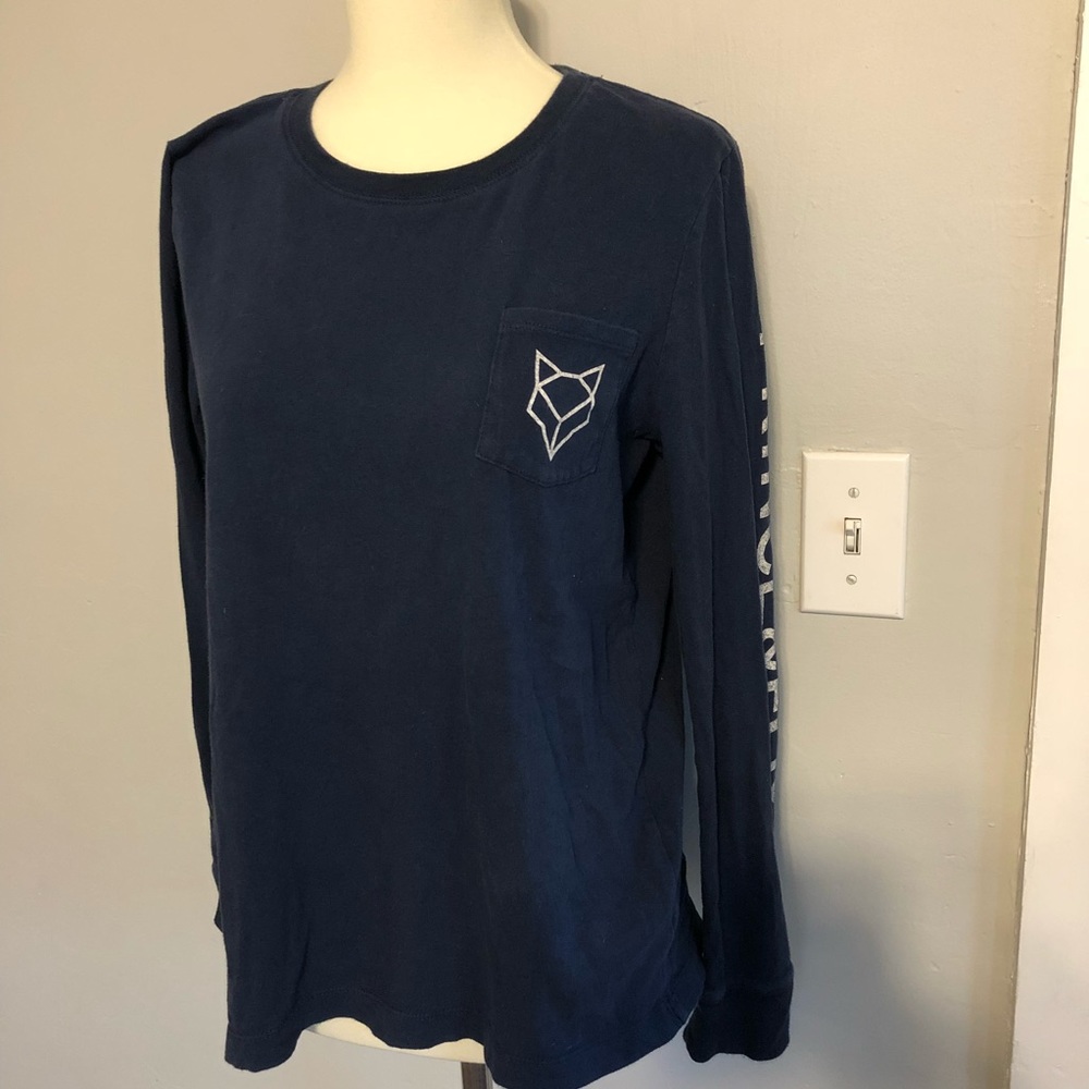 Prince & Fox navy long sleeve T-shirt - Picture 2 of 7